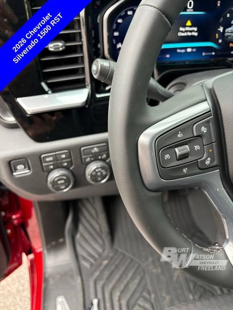 New 2026 Chevrolet Silverado 1500 RST w/ Dark Appearance Package AWD/4WD image 15