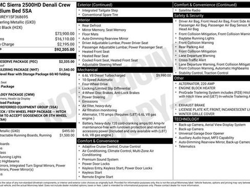 Used 2025 GMC Sierra 2500 Denali w/ Denali Reserve Package image 7