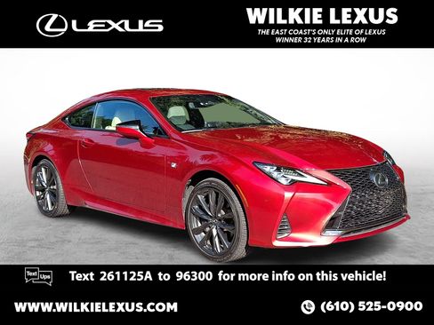 Certified 2023 Lexus RC 350 F Sport w/ Navigation Package AWD/4WD image 1
