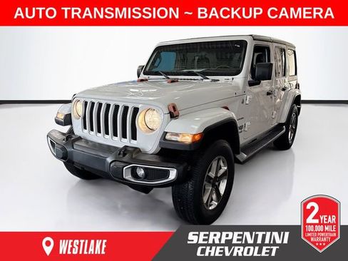 Used 2020 Jeep Wrangler Unlimited Sahara AWD/4WD image 1