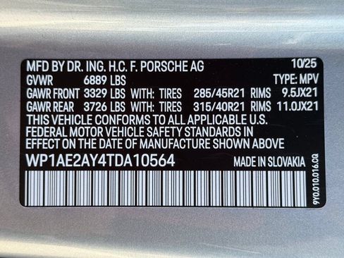 Certified 2026 Porsche Cayenne E-Hybrid AWD/4WD image 36