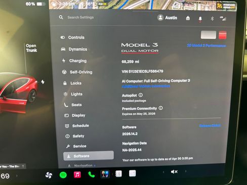 Used 2020 Tesla Model 3 Performance AWD/4WD image 2