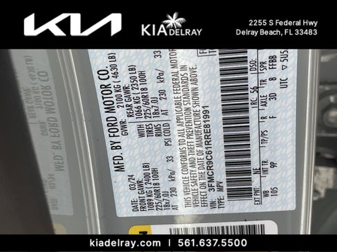 Used 2024 Ford Bronco Sport Outer Banks w/ Tech Package image 35