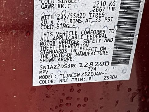 Used 2024 Nissan Murano Platinum w/ Cargo Package image 36