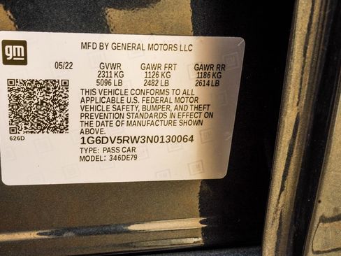 Used 2022 Cadillac CT5 V w/ Platinum Package AWD/4WD image 43