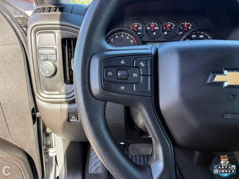 Certified 2024 Chevrolet Silverado 1500 Custom w/ Turbomax Blackout Package RWD image 28