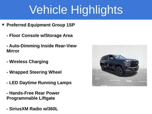 Certified 2023 Chevrolet Tahoe RST w/ Luxury Package AWD/4WD image 5