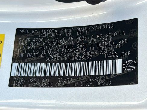 Used 2017 Lexus ES 350 350 image 43