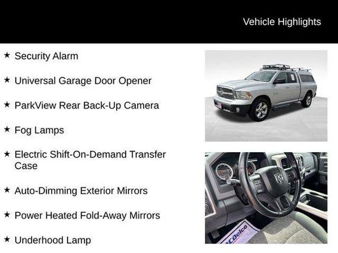 Certified 2016 RAM 1500 Big Horn AWD/4WD image 16