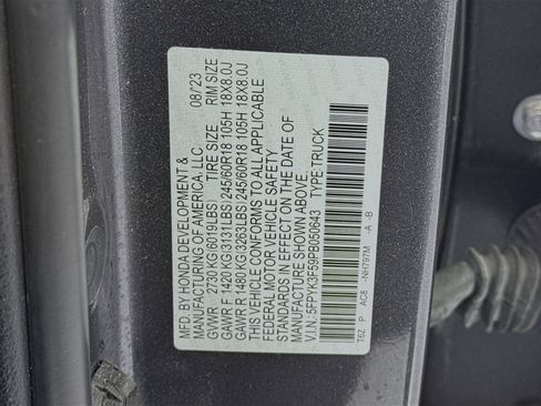 Certified 2023 Honda Ridgeline RTL image 32