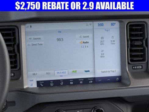 New 2025 Ford Bronco Big Bend w/ Black Diamond Package image 15