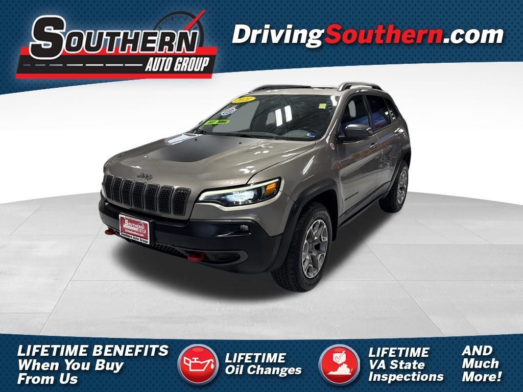 Used 2021 Jeep Cherokee Trailhawk w/ Sun, Sound & Nav Group AWD/4WD 360° Tour