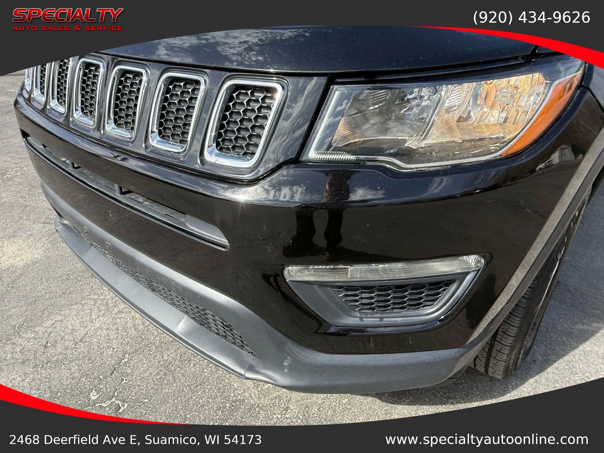 Used 2018 Jeep Compass Sport w/ Cold Weather Group AWD/4WD image 10