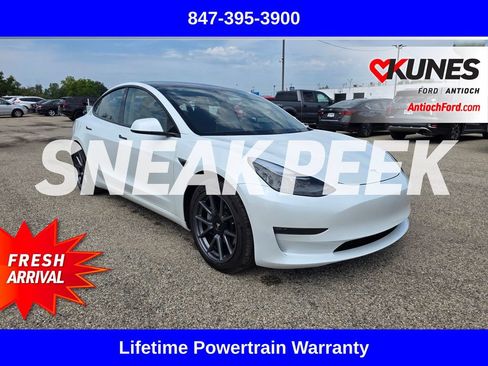 Used 2021 Tesla Model 3 Long Range AWD/4WD image 1