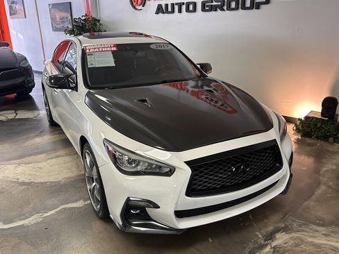 Used 2019 INFINITI Q50 Luxe w/ Cargo Package (L96) image 7