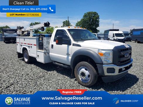 Used 2016 Ford F550 2WD Regular Cab Super Duty image 5