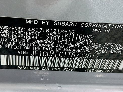 New 2026 Subaru Impreza 2.0i Sport image 24