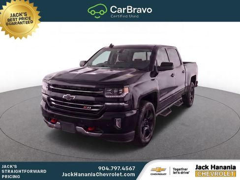 Used 2017 Chevrolet Silverado 1500 LTZ Z71 w/ Redline Edition AWD/4WD image 2