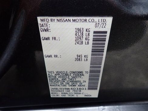 Used 2022 Nissan Altima 2.5 SL image 18