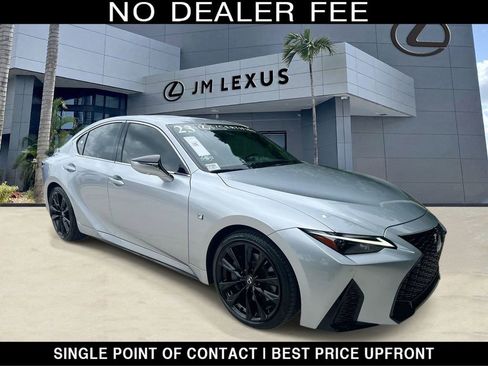 Certified 2023 Lexus IS 350 F Sport w/ Navigation Package RWD image 1