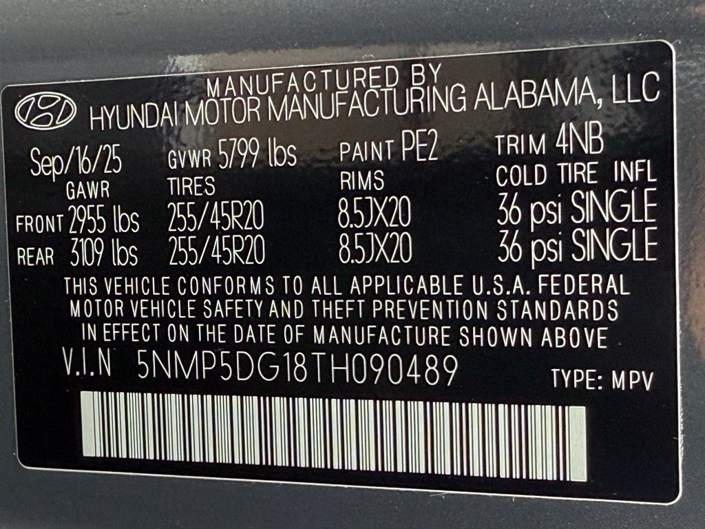 Used 2026 Hyundai Santa Fe Calligraphy AWD/4WD image 47