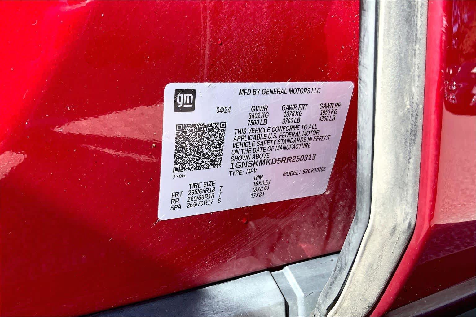 Used 2024 Chevrolet Tahoe LS w/ Driver Alert Package AWD/4WD image 37