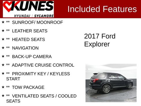 Used 2017 Ford Explorer Platinum image 2