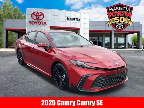 Certified 2025 Toyota Camry SE w/ Multimedia Upgrade Package image 1