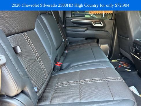 Used 2026 Chevrolet Silverado 2500 High Country w/ Midnight Edition AWD/4WD image 9
