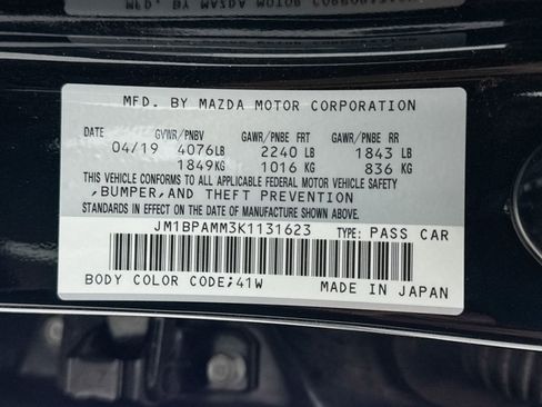 Used 2019 MAZDA MAZDA3 Hatchback w/ Preferred Package image 42