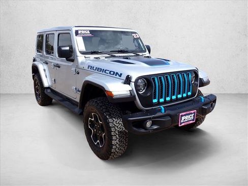 Used 2023 Jeep Wrangler Unlimited Rubicon 4xe w/ Steel Bumper Group AWD/4WD image 6