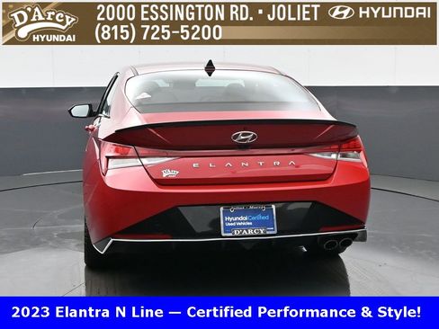 Certified 2023 Hyundai Elantra N Line w/ Preferred Accessory Package image 6