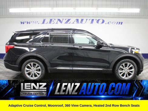 Used 2021 Ford Explorer Limited w/ Class III Trailer Tow Package AWD/4WD image 1