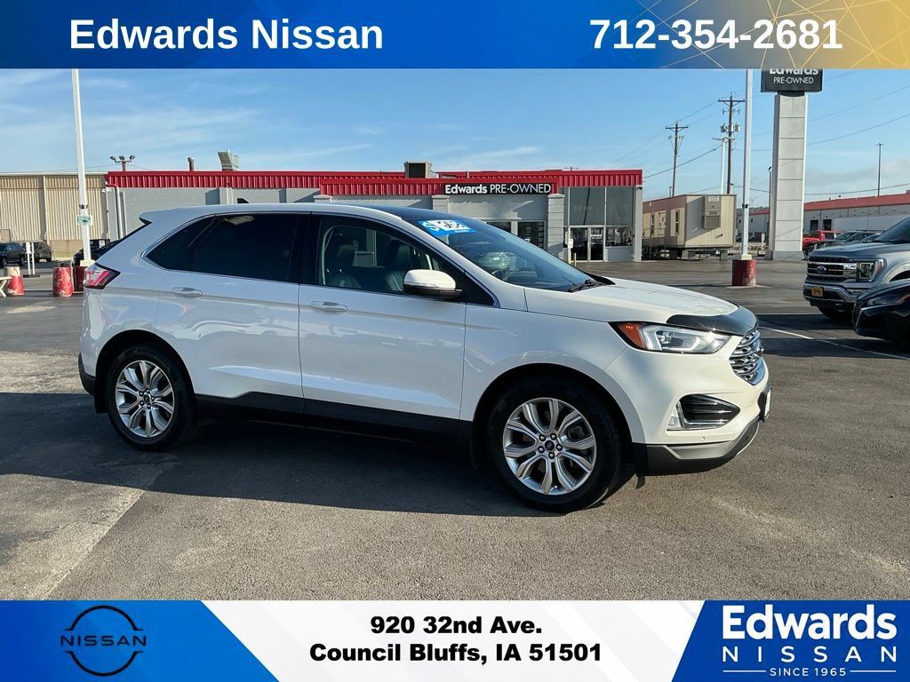 Used 2021 Ford Edge Titanium AWD/4WD image 1