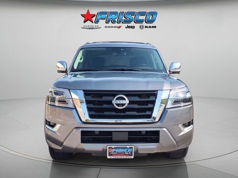 Used 2022 Nissan Armada Platinum w/ Captain's Chairs Package RWD image 2