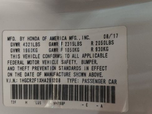 Used 2017 Honda Accord Sport Special Edition image 33