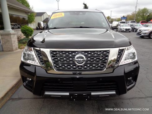 Used 2019 Nissan Armada Platinum w/ Captain's Chairs Package AWD/4WD image 34