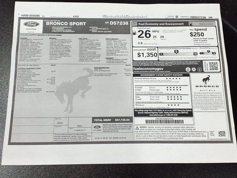 Used 2022 Ford Bronco Sport Outer Banks w/ Tech Package image 22