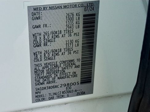 Used 2024 Nissan Pathfinder Rock Creek AWD/4WD image 28