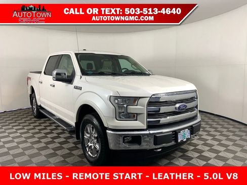 Used 2015 Ford F150 Lariat w/ Equipment Group 502A Luxury AWD/4WD image 1