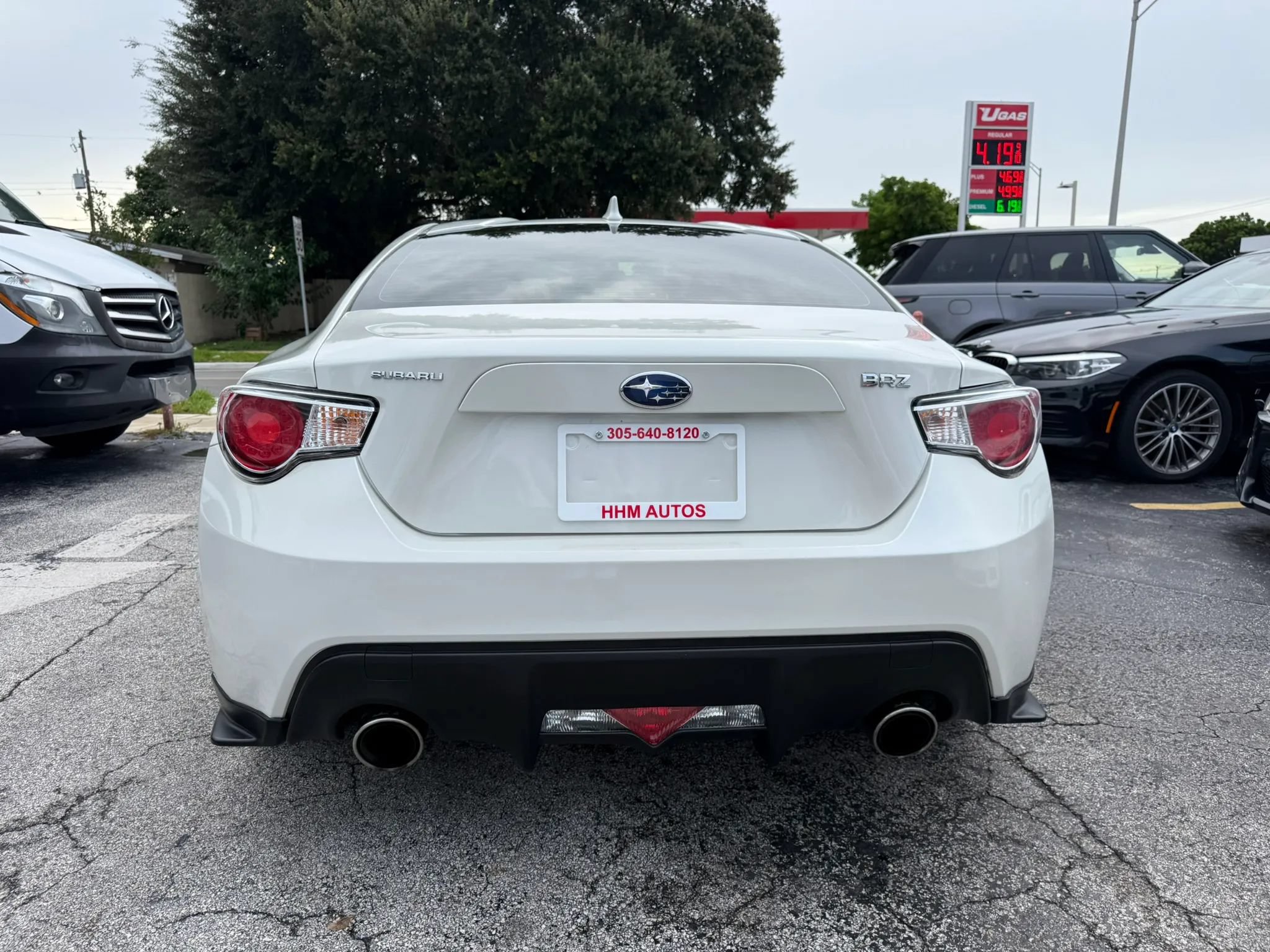 Used 2015 Subaru BRZ Series.Blue RWD image 4
