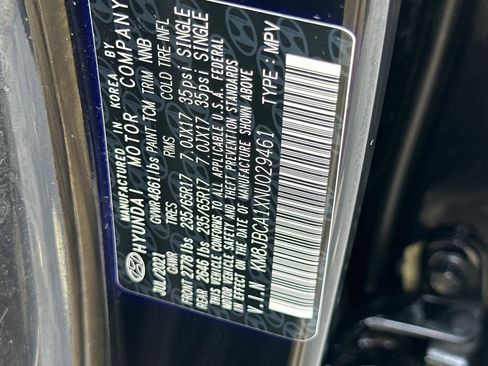 Used 2022 Hyundai Tucson Blue image 27