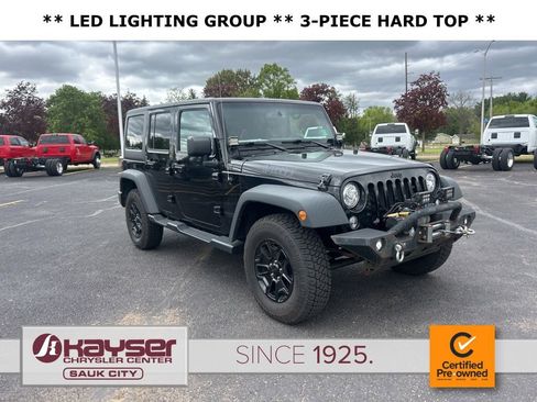 Certified 2017 Jeep Wrangler Unlimited Sport AWD/4WD image 1