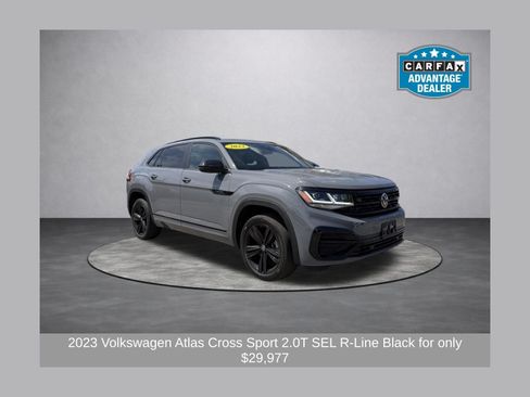 Used 2023 Volkswagen Atlas Cross Sport SEL R-Line AWD/4WD image 1