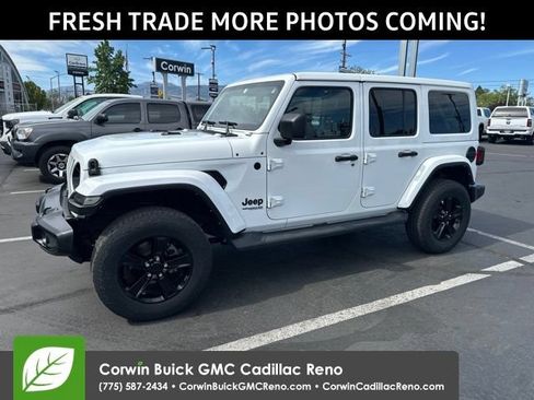 Used 2021 Jeep Wrangler Unlimited Sahara AWD/4WD image 8
