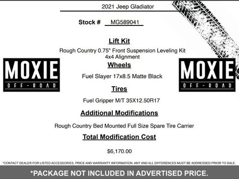 Used 2021 Jeep Gladiator Rubicon image 2