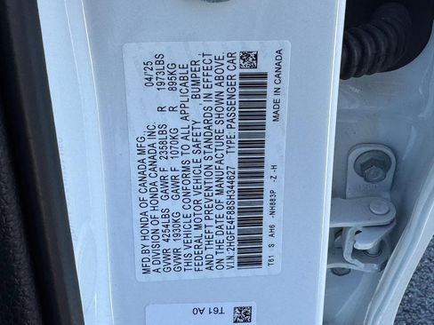 Certified 2025 Honda Civic FWD Hybrid Sedan image 26