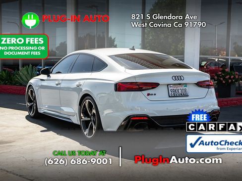 Used 2022 Audi RS 5 Sportback w/ Black Optic Carbon Package AWD/4WD image 2