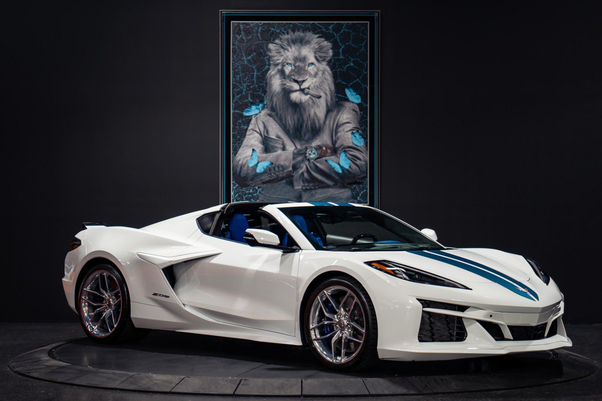 Used 2026 Chevrolet Corvette Z06 w/ Chrome Exterior Badge Package RWD image 44