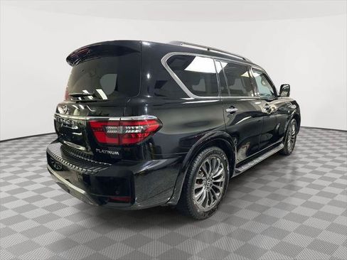 Used 2021 Nissan Armada Platinum w/ Captain's Chairs Package AWD/4WD image 3